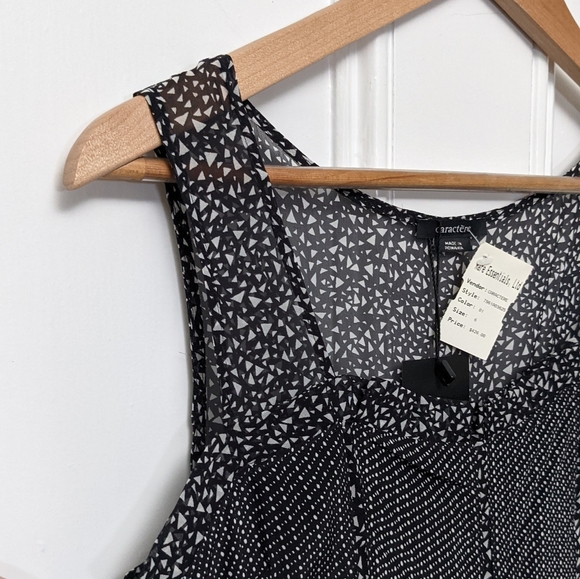 NWT Silk Caractère Silk Print Dress - Picture 6 of 16